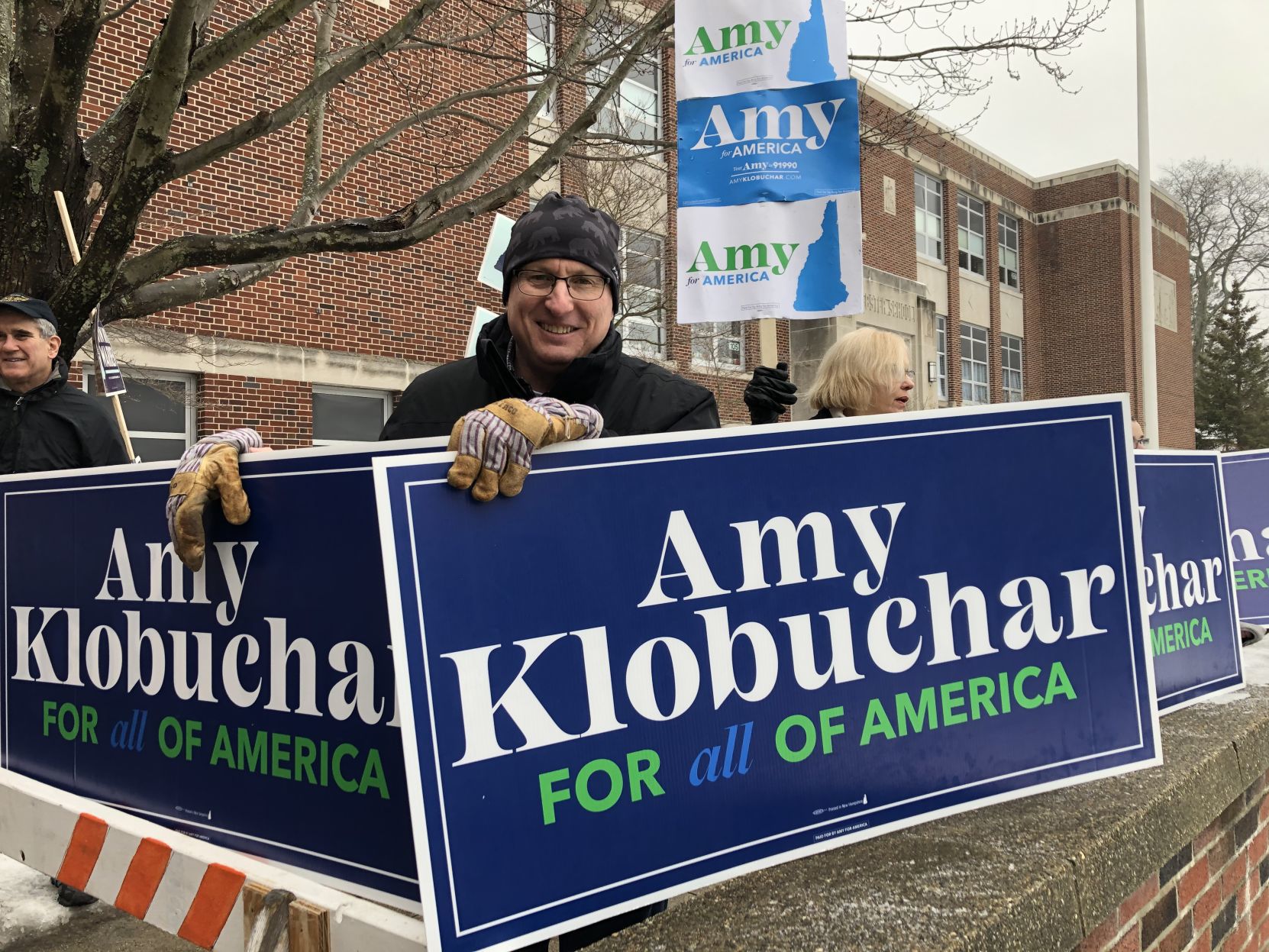 Rich Sigel supports Amy Klobuchar